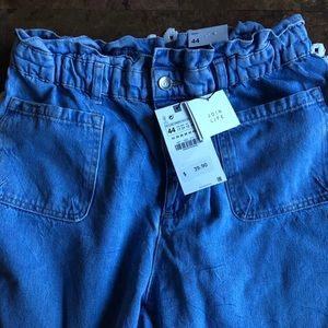Zara paper bag jeans